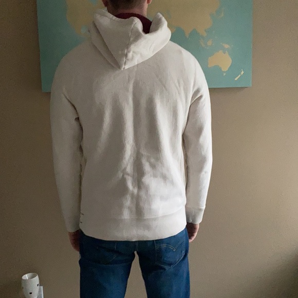 American Eagle authentic y2k vintage Oatmeal heathered sweatshirt - Picture 4 of 5